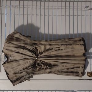 Tie dyed ladies blouse